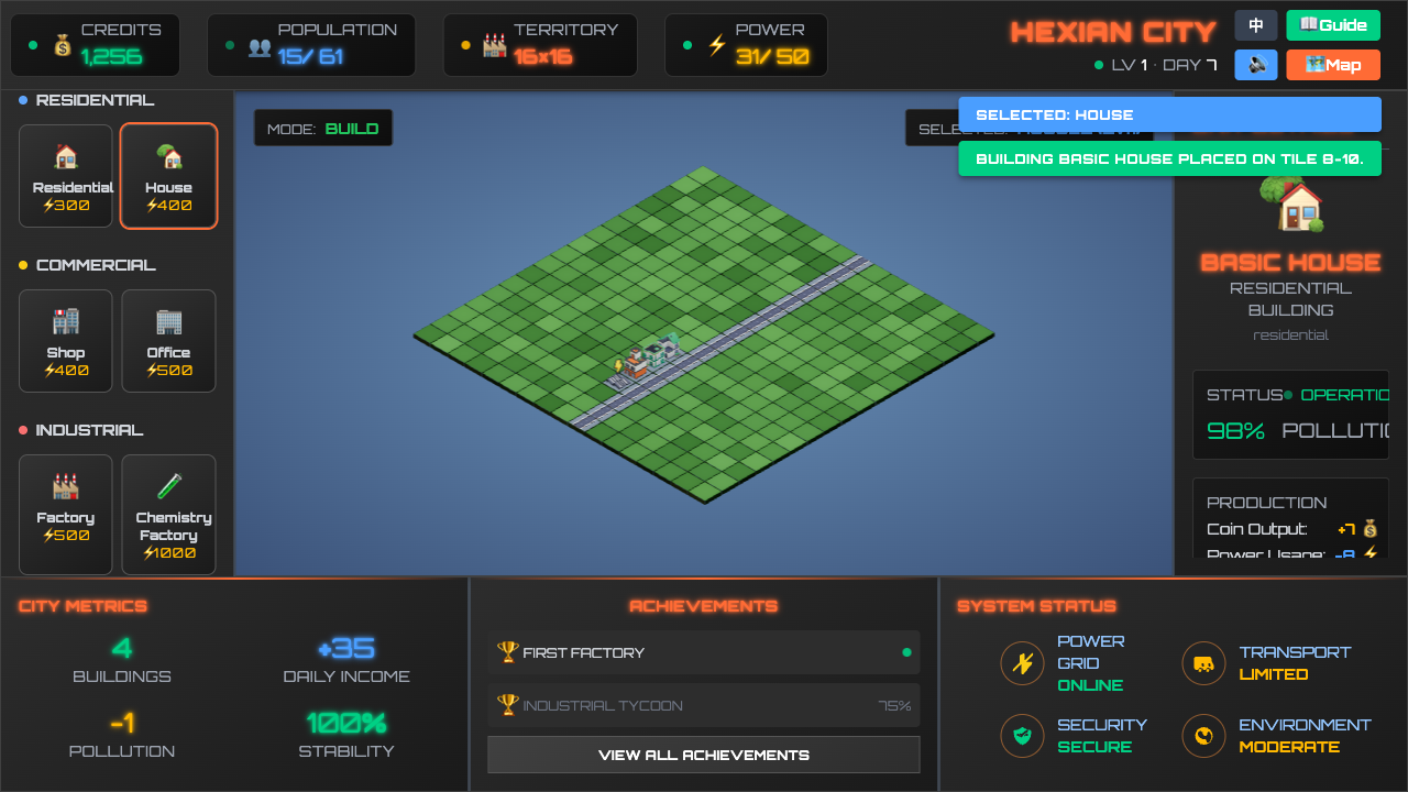 Cube City screenshot 1