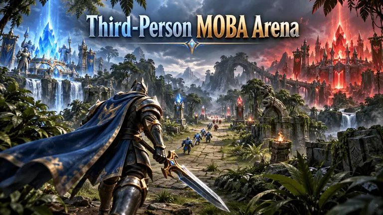 Third-Person MOBA Arena
