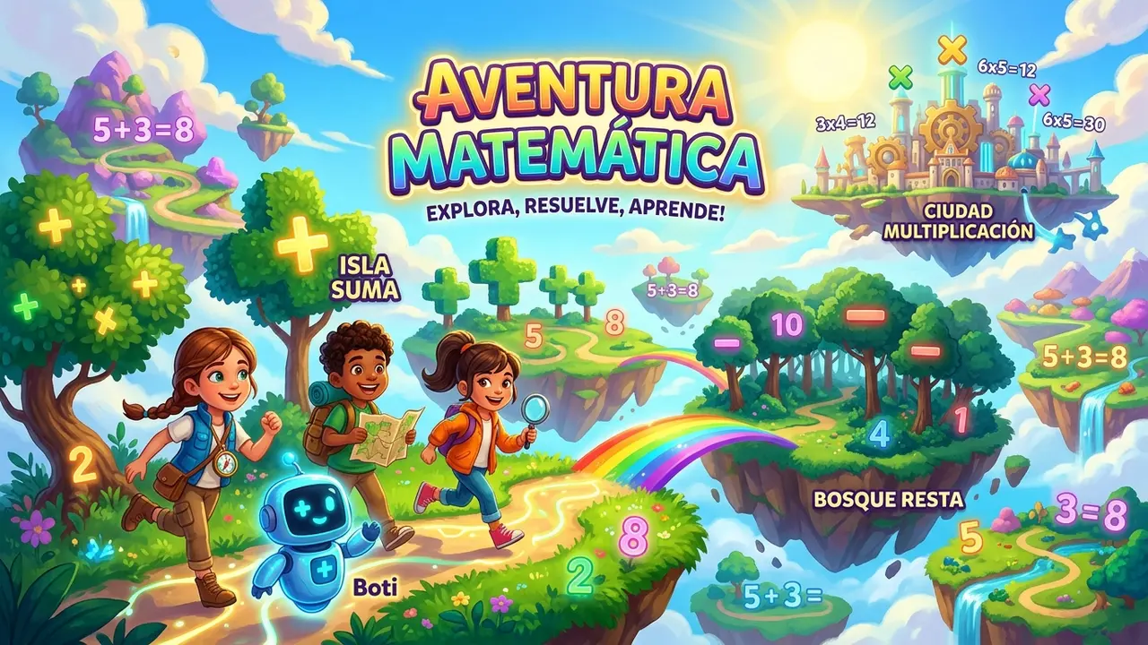 Aventura Matemática gameplay