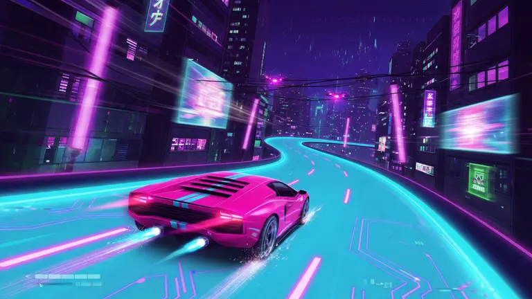 Neon Street Drive