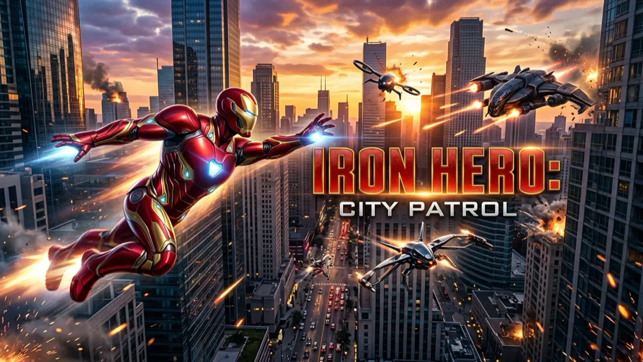 Iron Hero: City Patrol gameplay