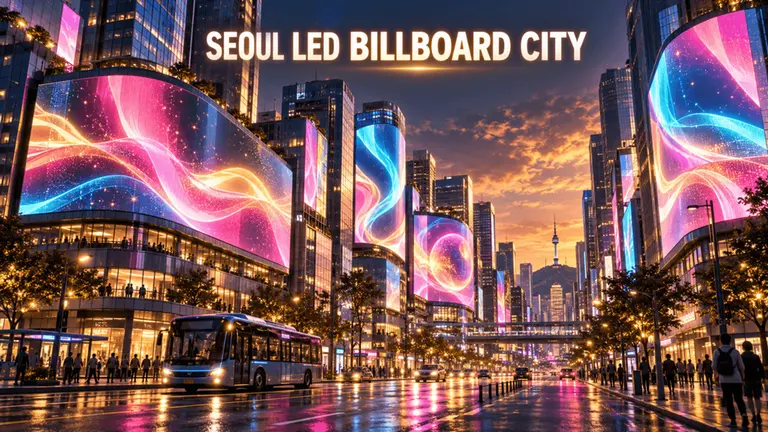 Seoul LED Billboard City