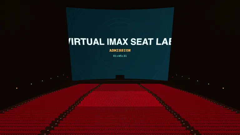 Virtual IMAX Seat Lab