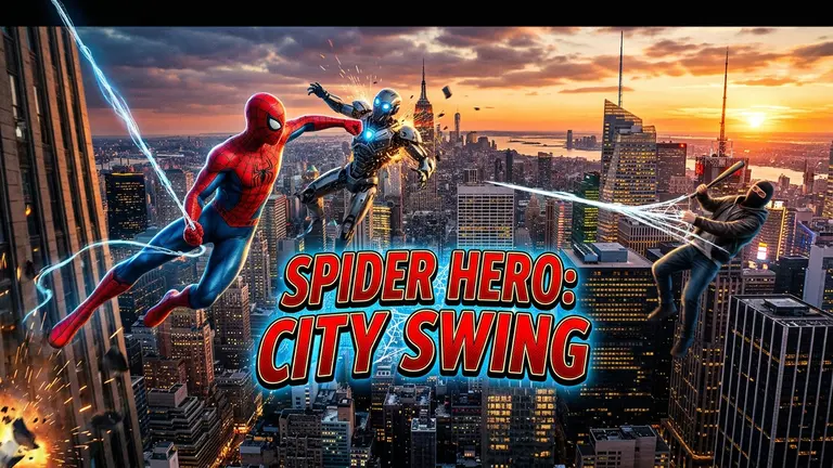 Spider Hero: City Swing