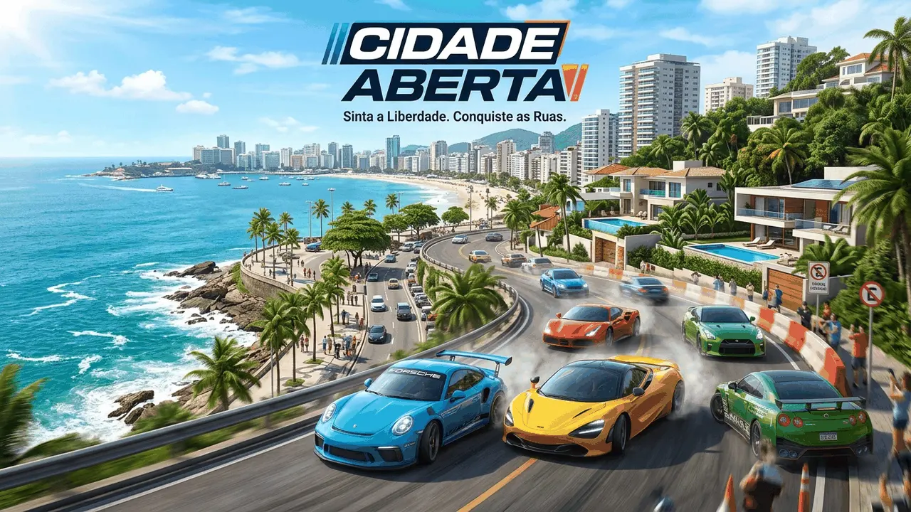 Cidade Aberta gameplay