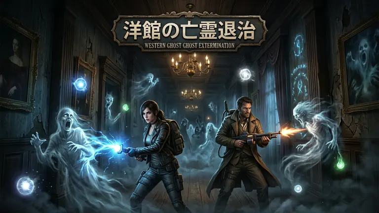 洋館の亡霊退治