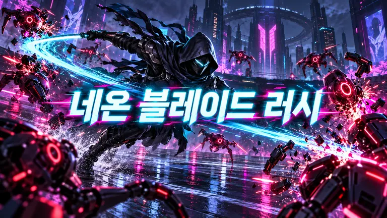 네온 블레이드 러시