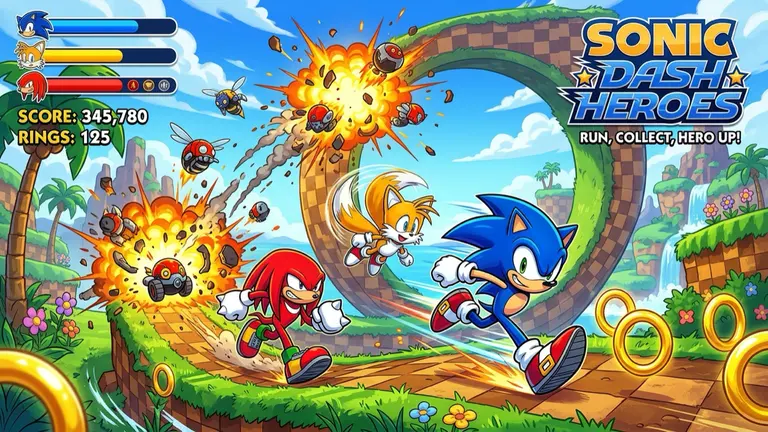 Sonic Dash Heroes