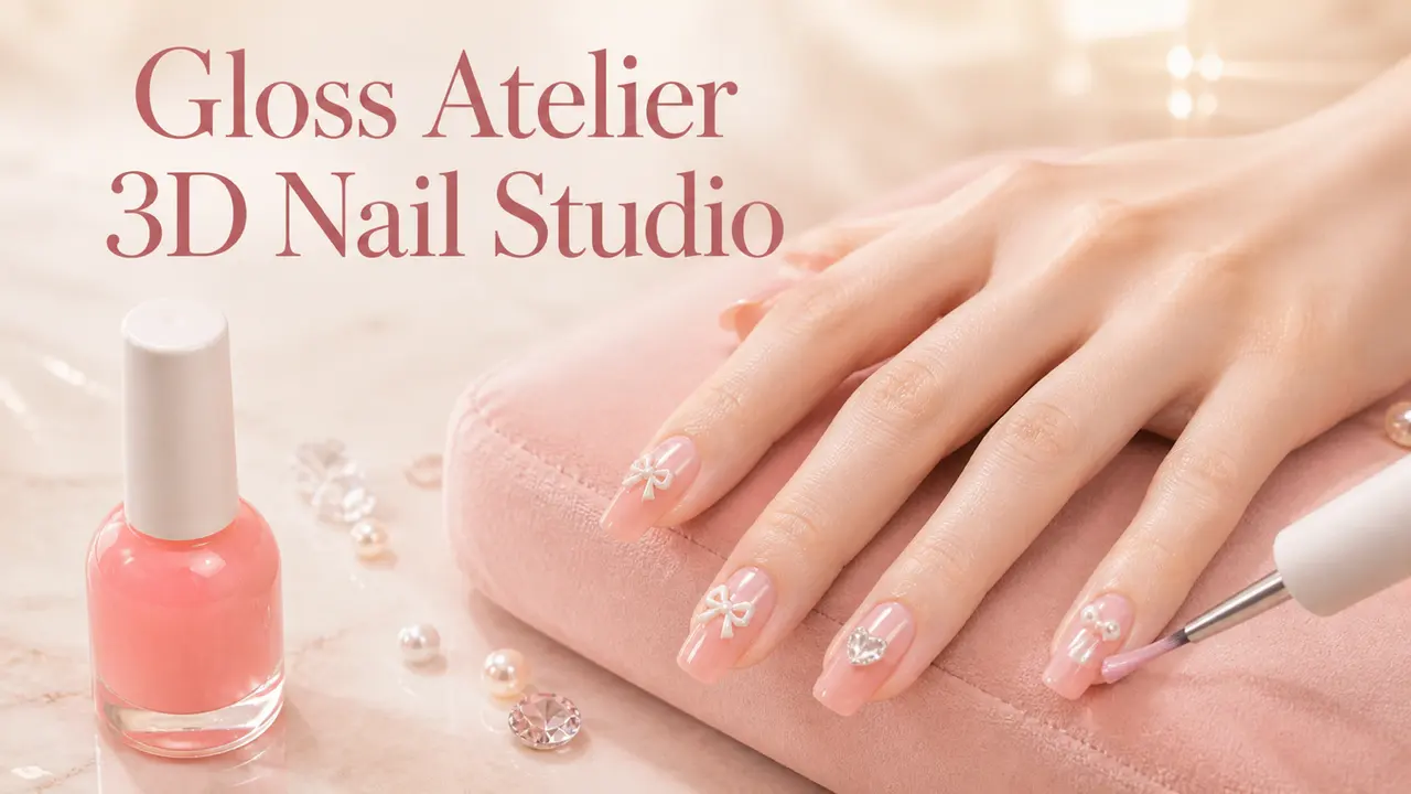 Gloss Atelier: 3D Nail Studio gameplay