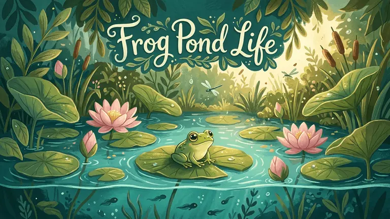 Frog Pond Life