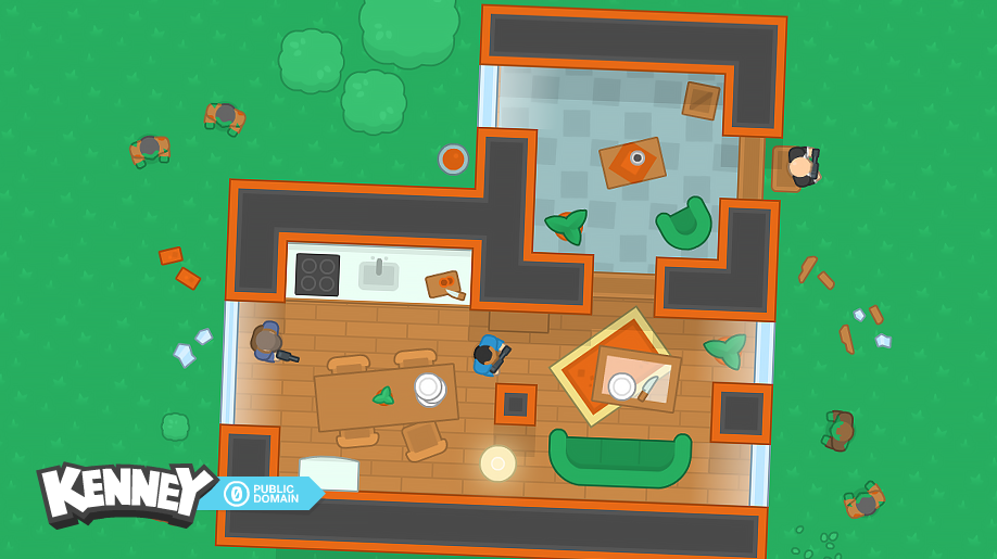 Top-down Shooter hero