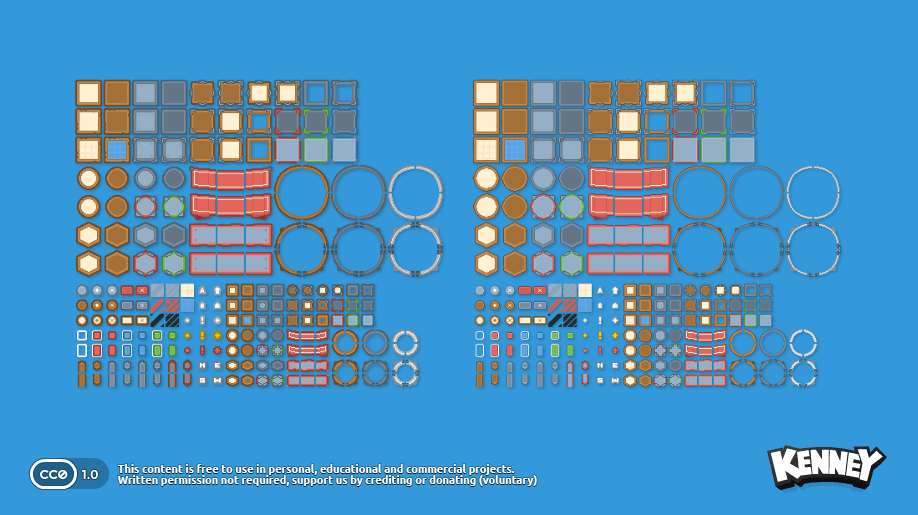 UI Pack - Pixel Adventure screenshot 1