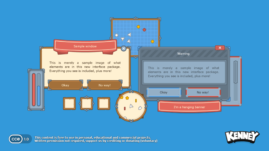 UI Pack - Adventure hero