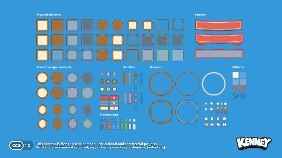 UI Pack - Adventure screenshot 1