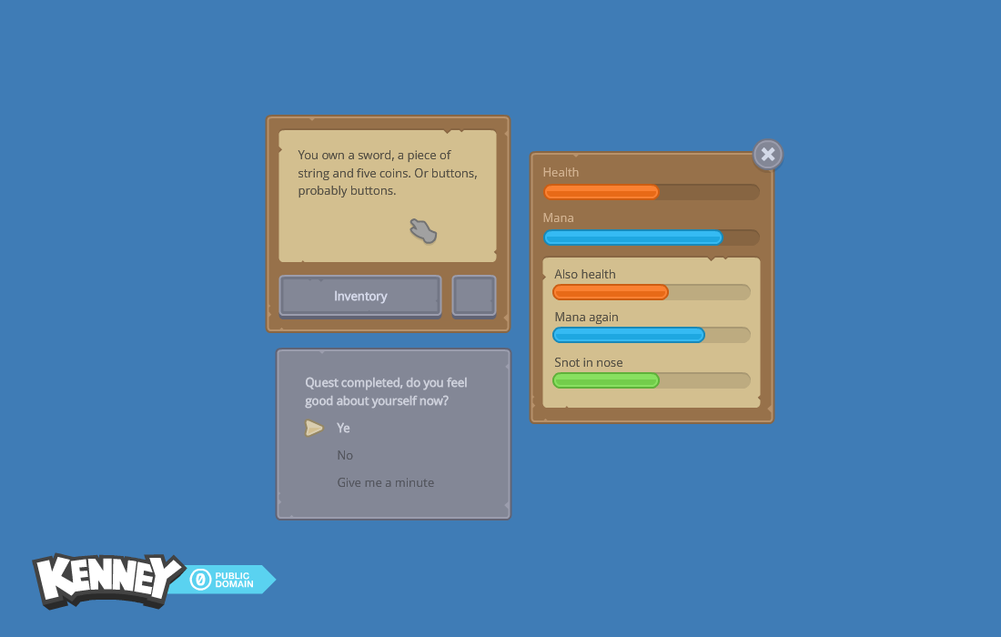 UI Pack (RPG Expansion) hero