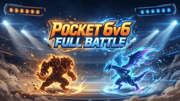 Pocket 6v6 Full Battle