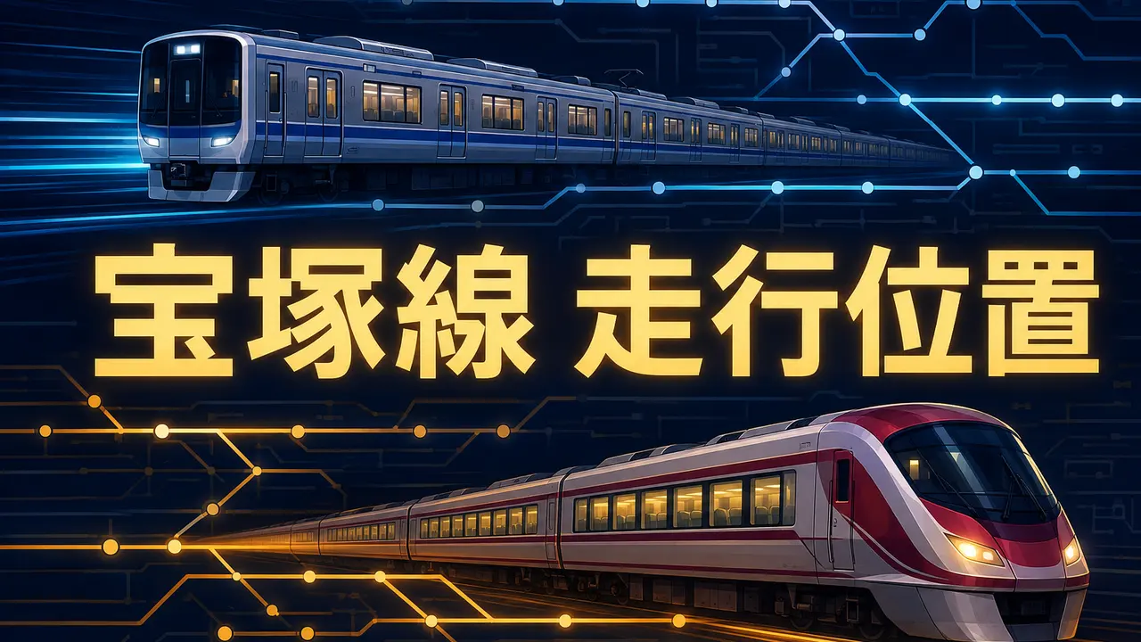 宝塚線 走行位置 gameplay