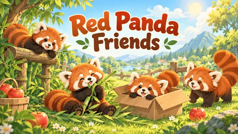 Red Panda Friends