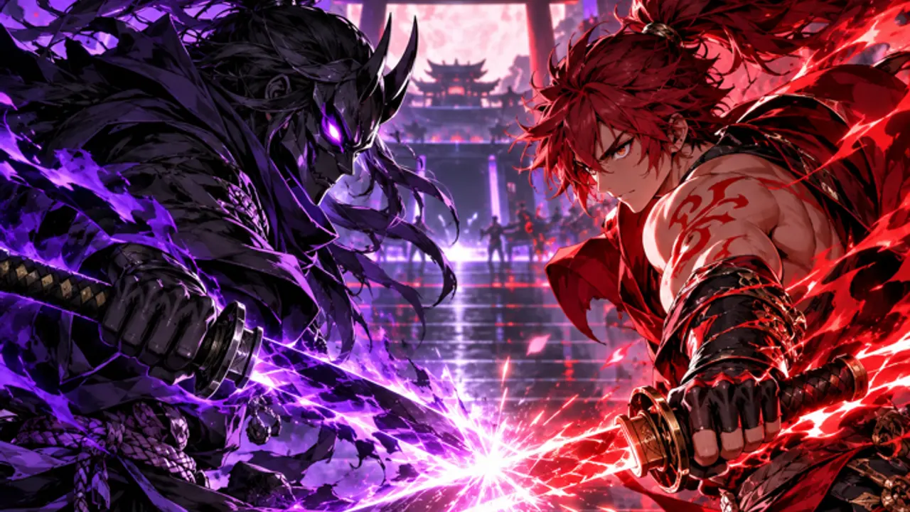 Anime Duel: Shadow gameplay