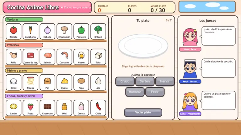 Cocina Anime Libre