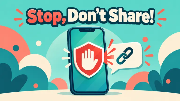 Stop, Don't Share!