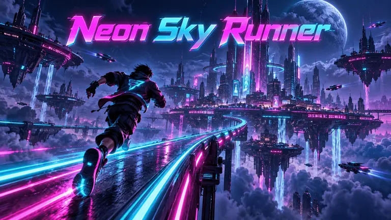 Neon Sky Runner