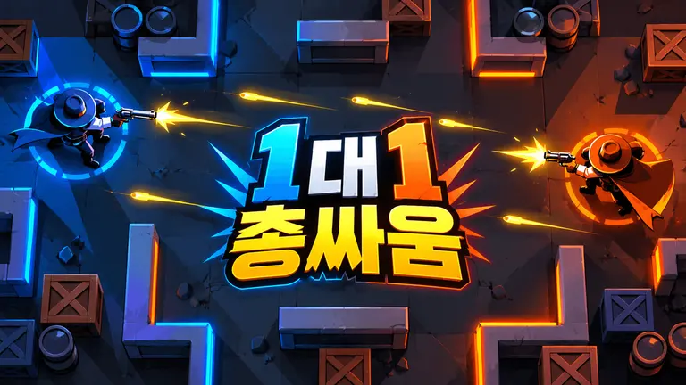 1대1 총싸움