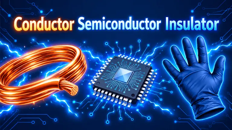 Conductor Semiconductor Insulator