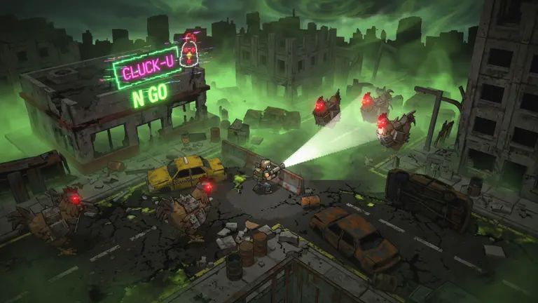 Flock Frenzy: Dystopian Survival