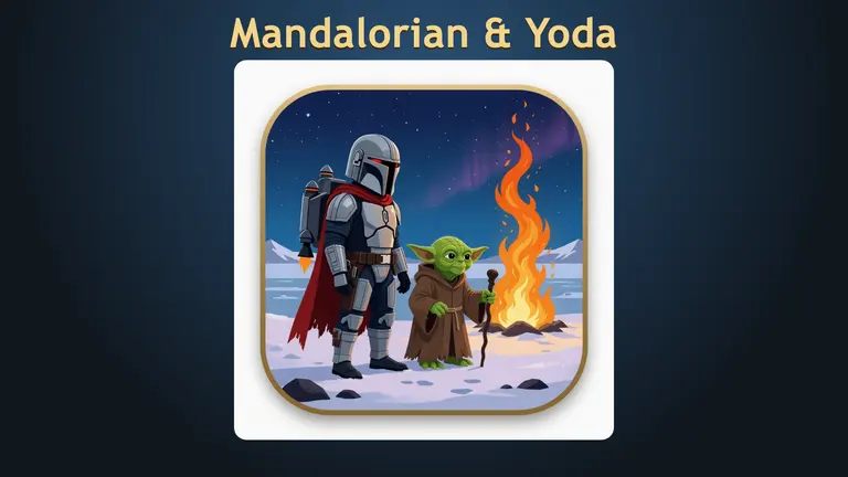 Mandalorian & Yoda