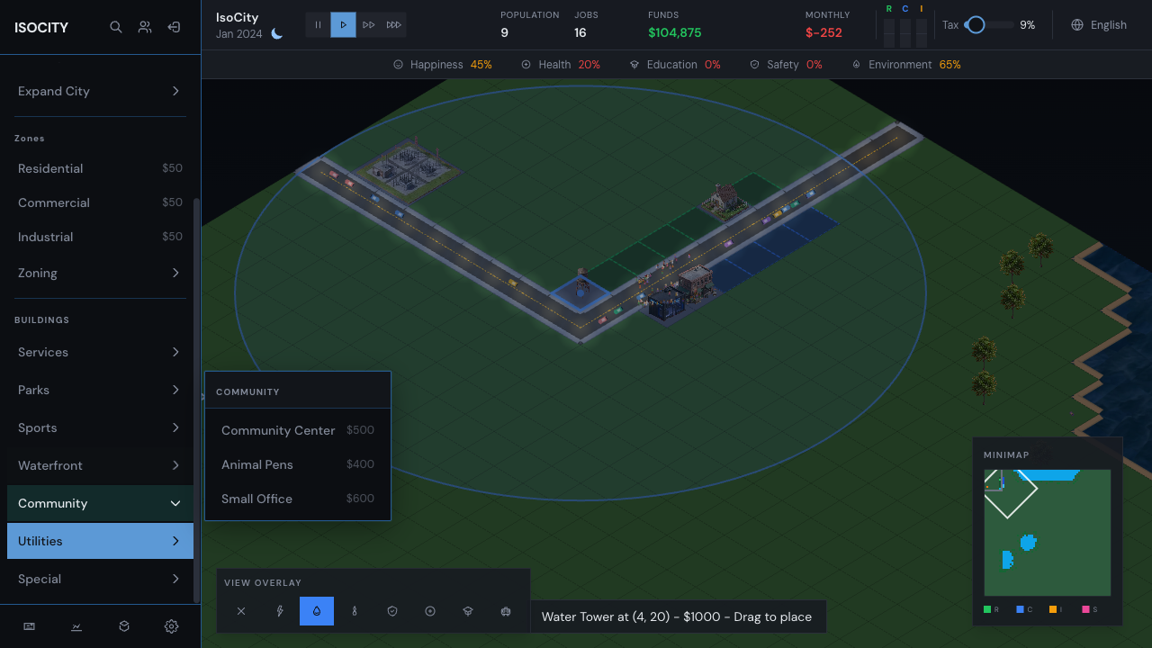 Iso City screenshot 1