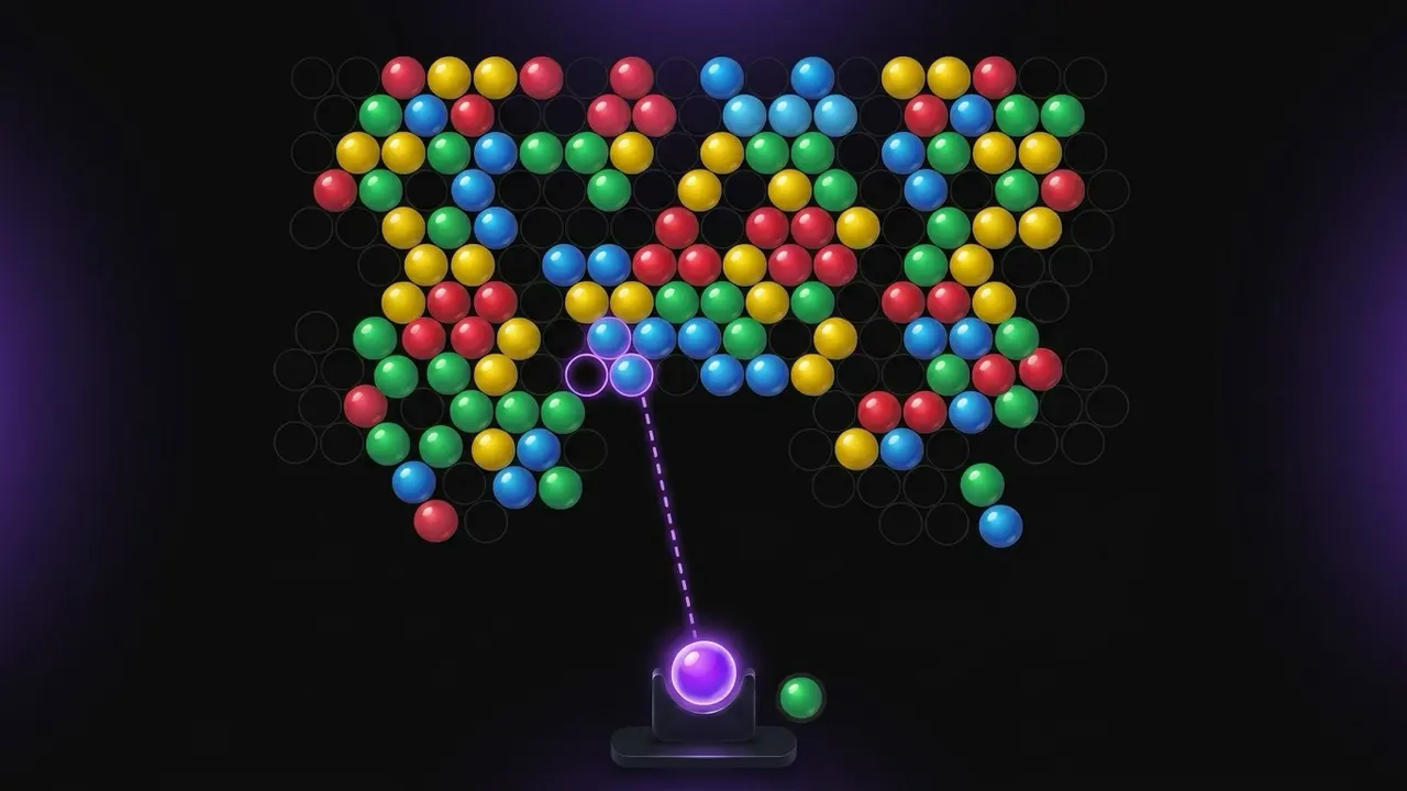 Bubble Shooter Mini gameplay