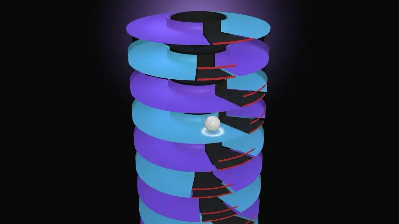 Helix Drop gameplay