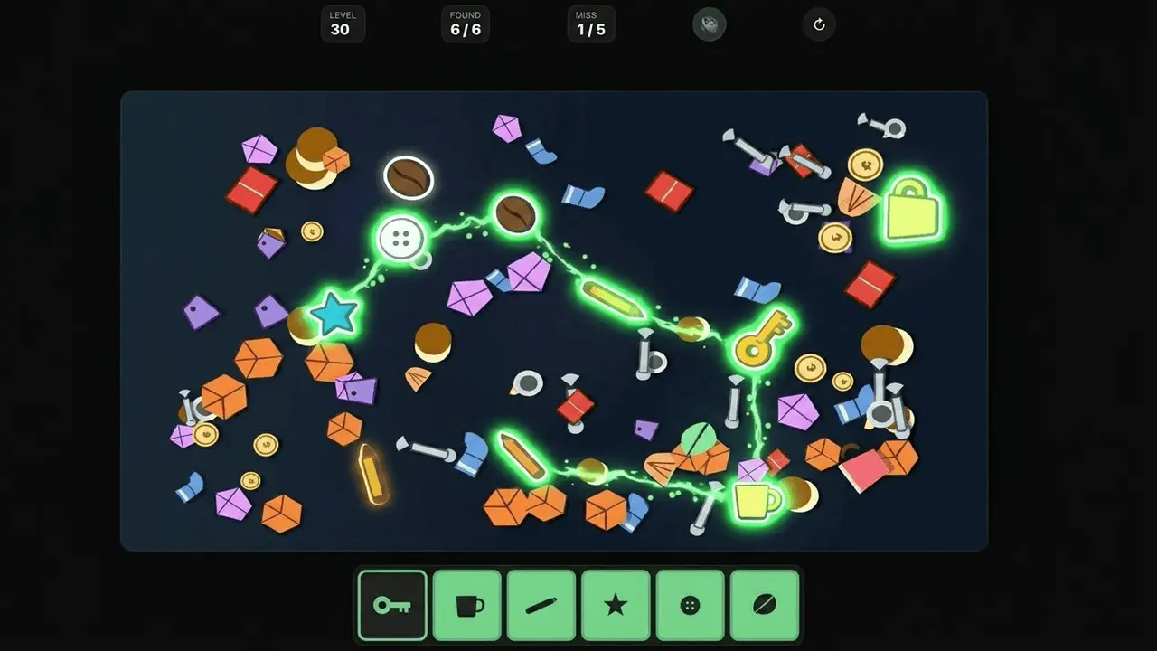 Hidden Objects Mini gameplay