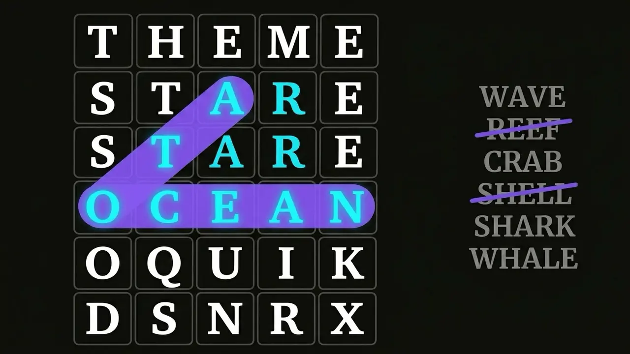 Word Search Mini gameplay