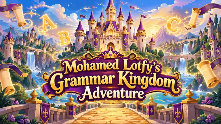 Mohamed Lotfy's Grammar Kingdom Adventure