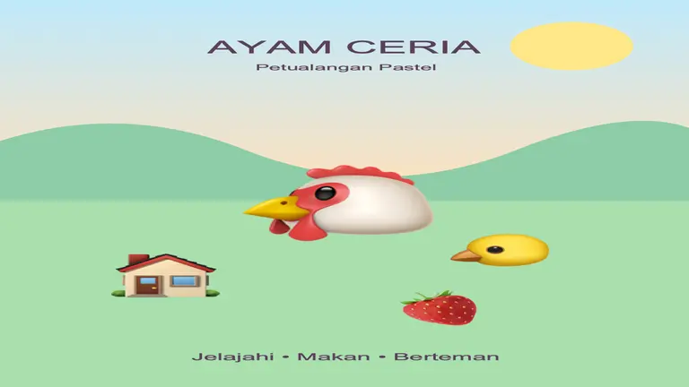 Ayam Ceria: Petualangan Pastel
