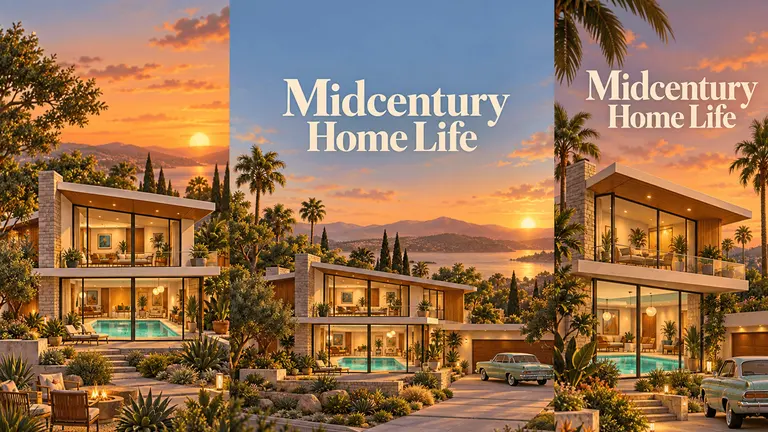 Midcentury Home Life