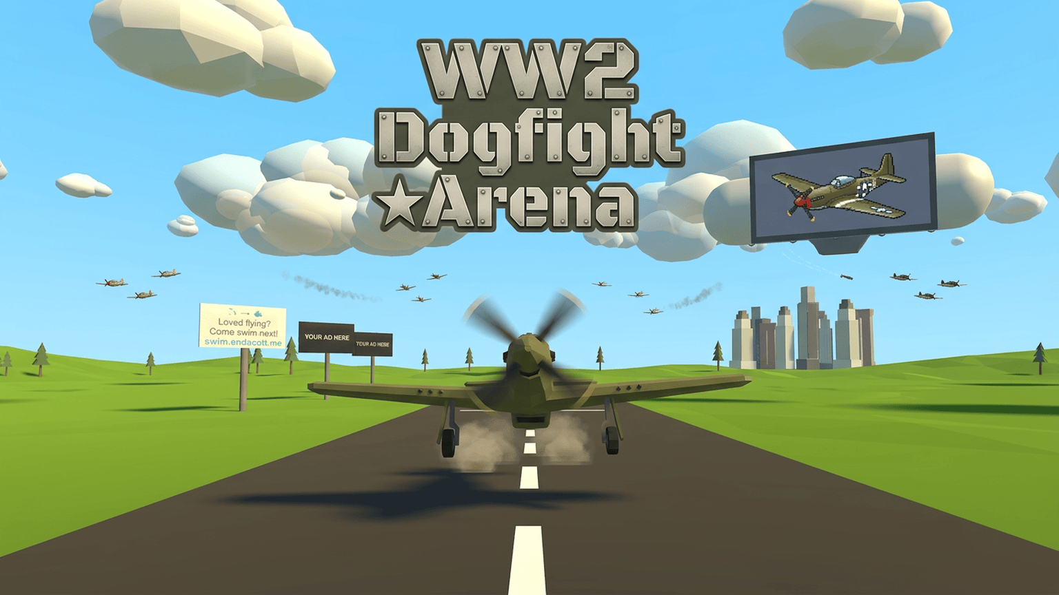 WW2 Dogfight Arena hero