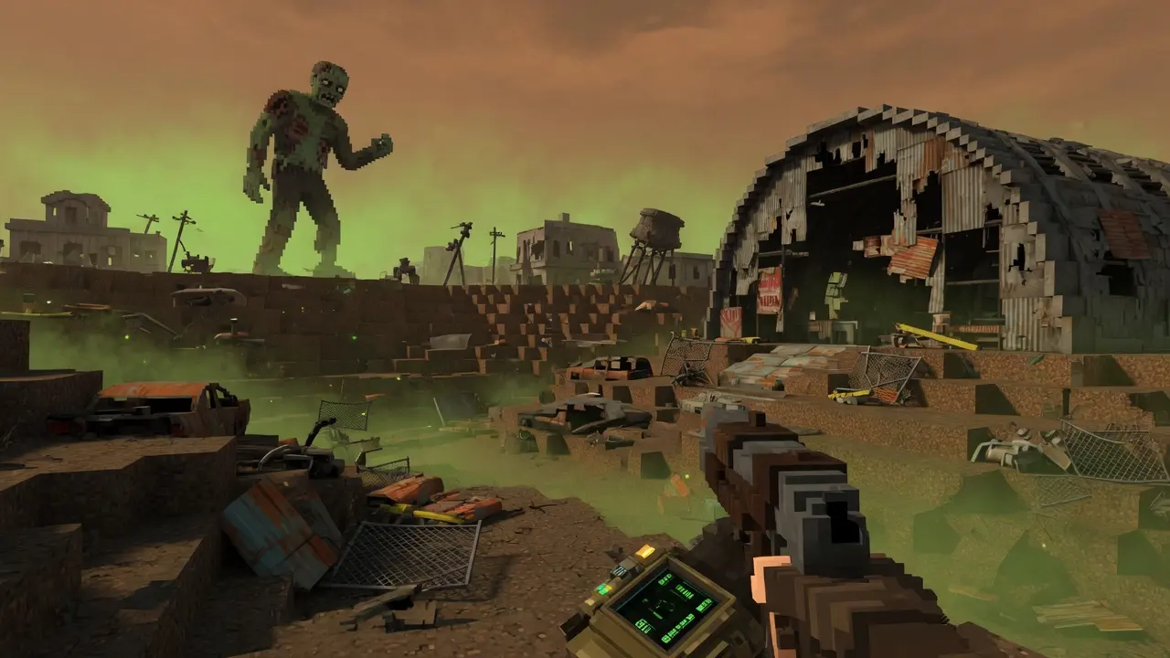 Wasteland Craft gameplay
