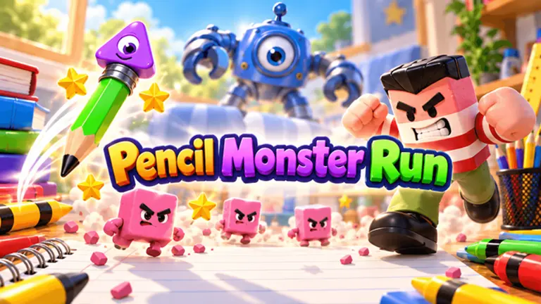 Pencil Monster Run