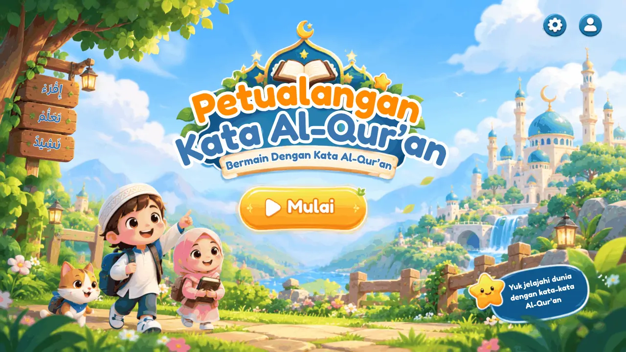 Quran Word Adventure gameplay