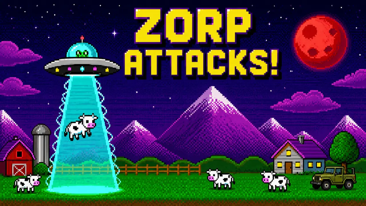 ZORP ATTACKS! gameplay