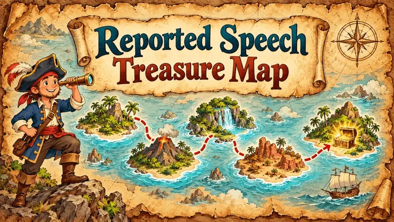 Reported Speech Treasure Map