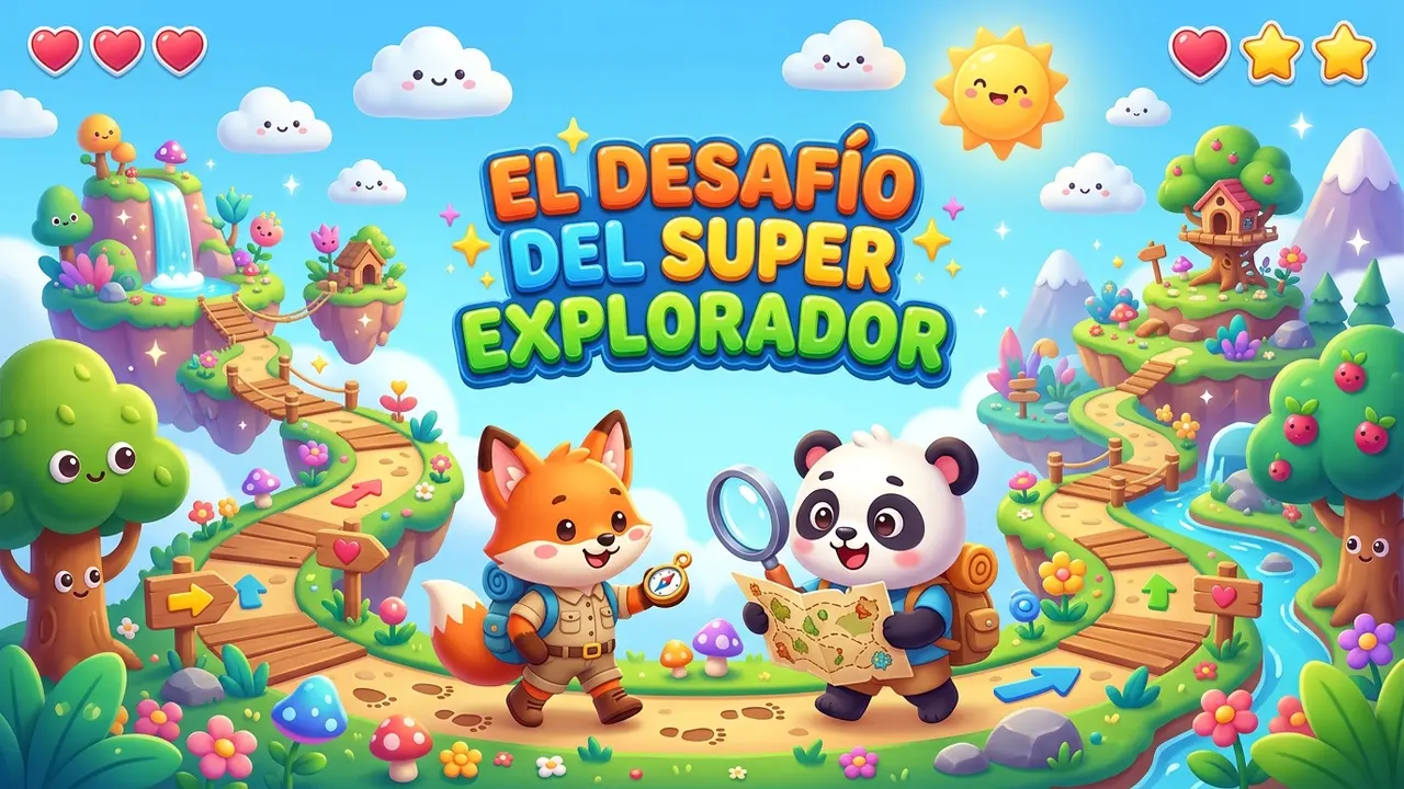 The Super Explorer Challenge gameplay