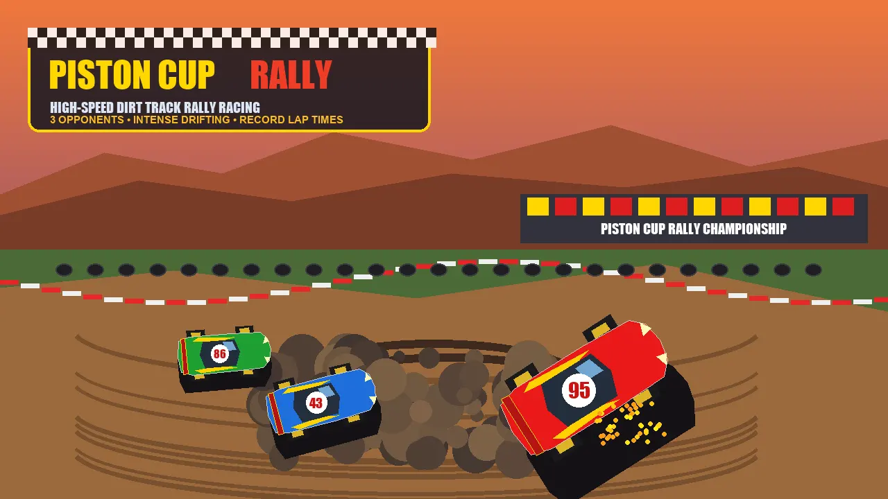 Piston Cup Rally gameplay