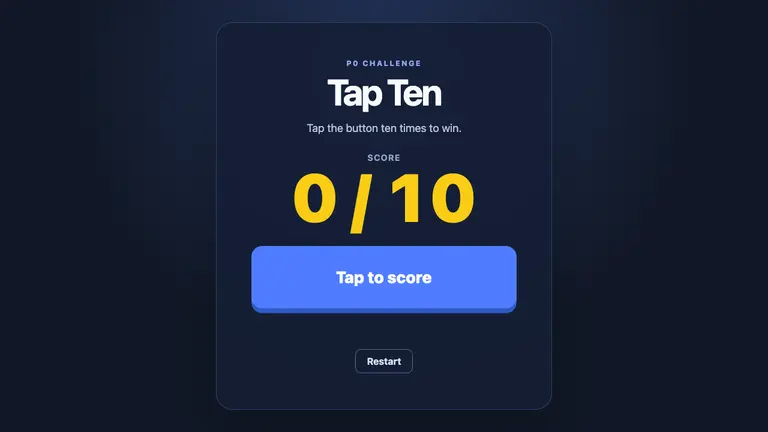 P0 Tap Ten