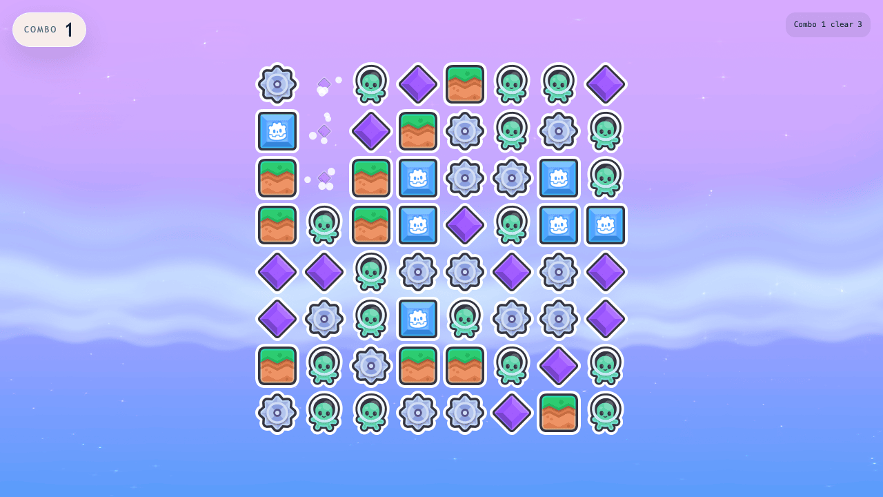 Starter Kit Match-3 Demo screenshot 1