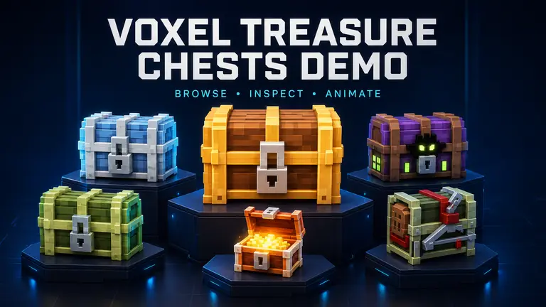 Voxel Treasure Chests Demo