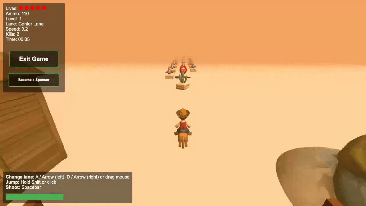 Cowboy Shooter screenshot 1
